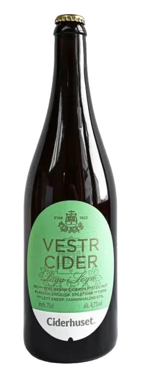 Vestr Cider Eple 0,75l flaske Ciderhuset