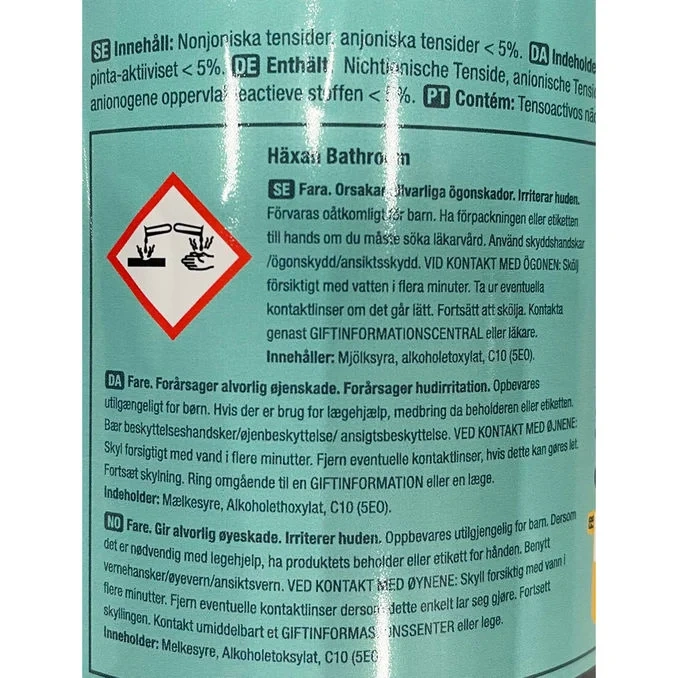 Städspray Badrum