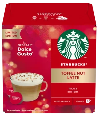 Starbucks Toffee Nut Latte X12 127.8g