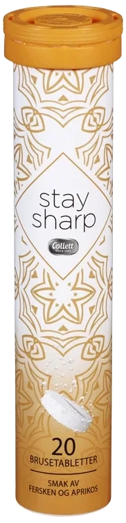 Stay Sharp Fersken&Aprikos 20stk Collett