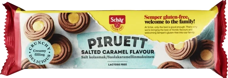 Piruett Salted Caramel Glutenfri Schär