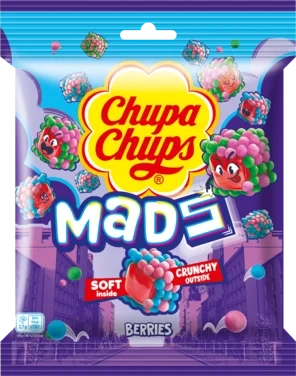 Chupa Chups Mads Berries 115g