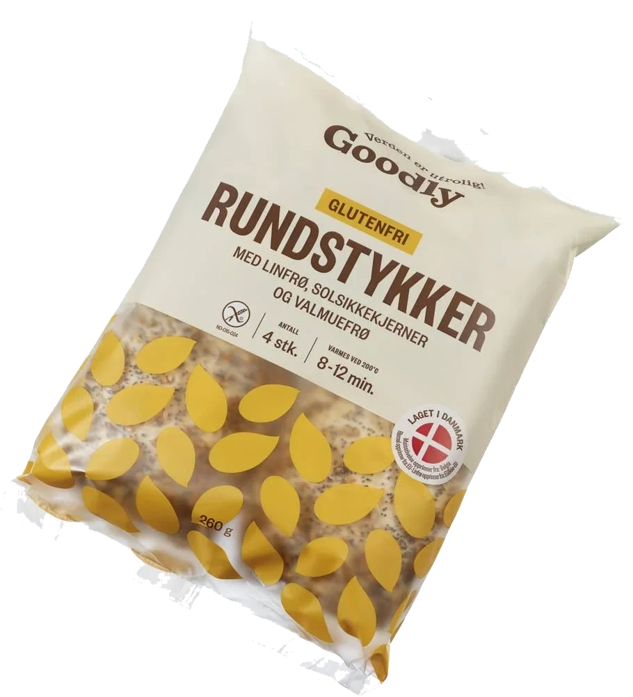 Rundstykker M/frø Glutenfri