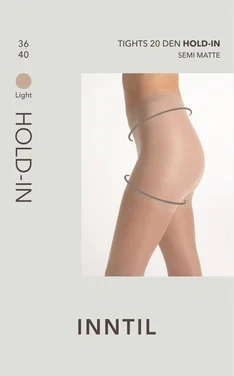 Tights, 20 Den Hold-in, Light, 36-40