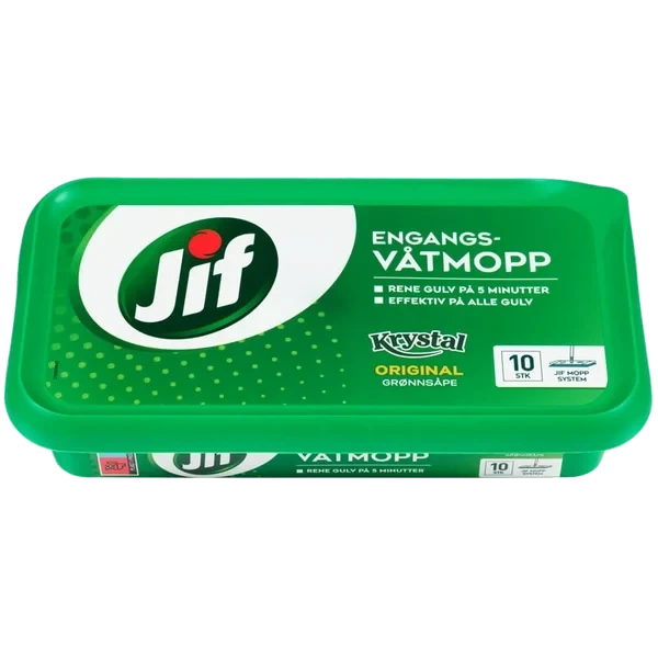 Jif Engangsvåtmopp Krystal Original