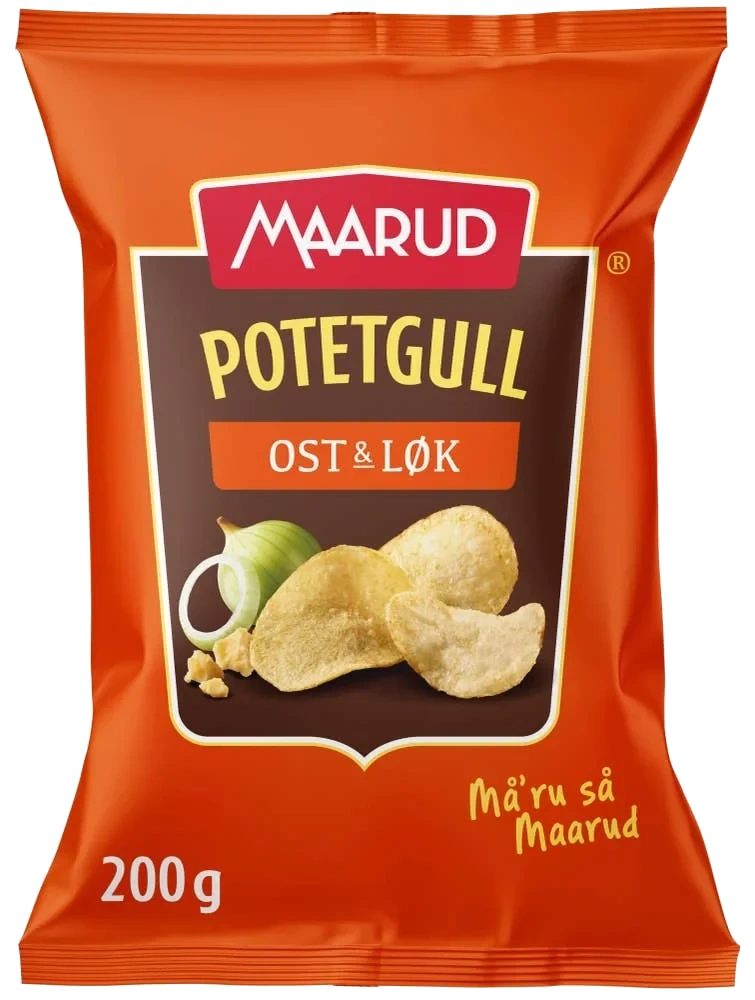 Potetgull Ost & Løk