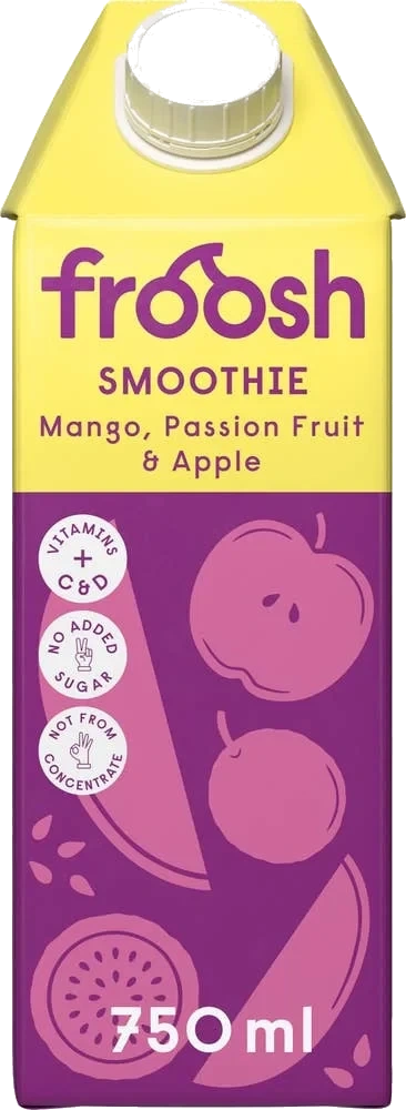 Smoothie Mango, Pasjonsfrukt & Eple