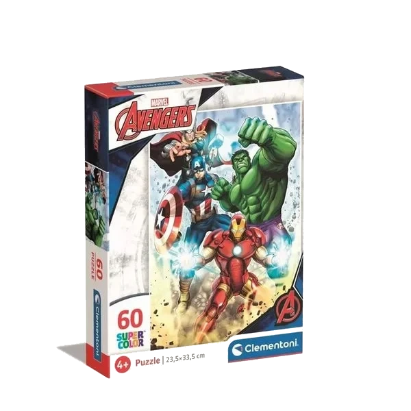 Puslespill 60 Brikker - Marvel Avengers
