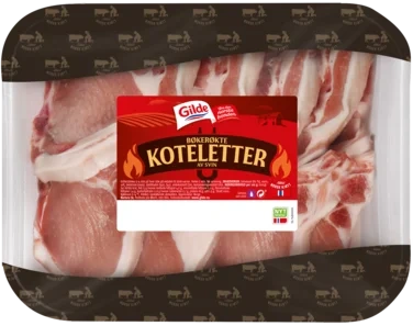 Bøkerøkte Koteletter 1,8kg Pk