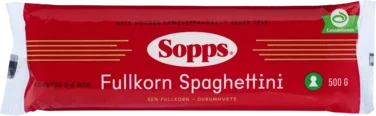 Spaghettini Fullkorn 500g Sopps