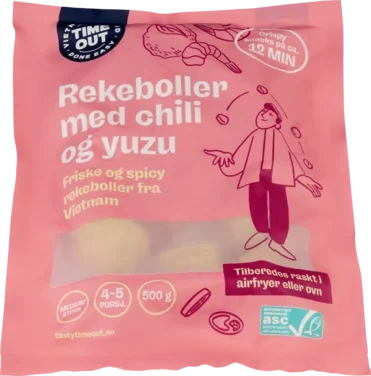 Time Out Rekeboller med Chili og Yuzu 500g