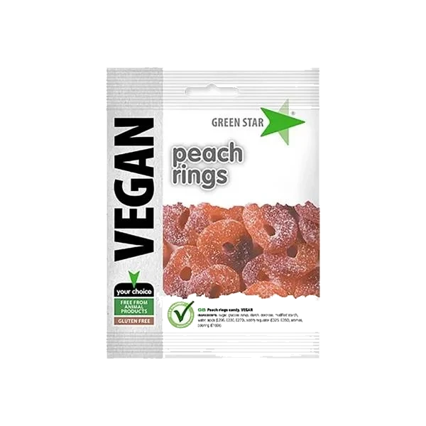 Vegan Peach Rings