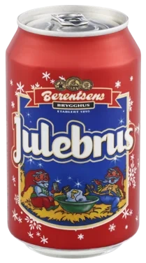 Julebrus Rød 0.33l bx Berentsens