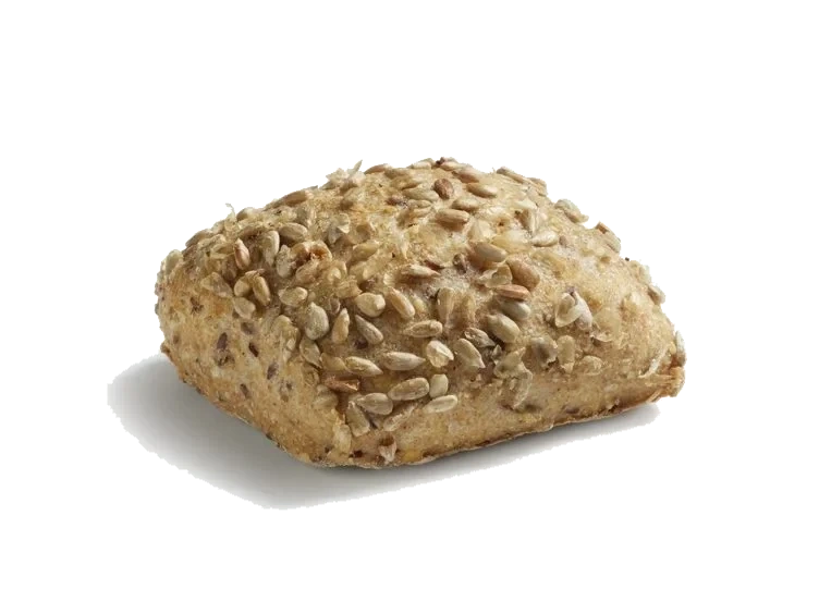 Rundstykke m/frø Håndlagd 120g pr stykk