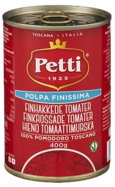 Tomater Finhakkede 400g Petti