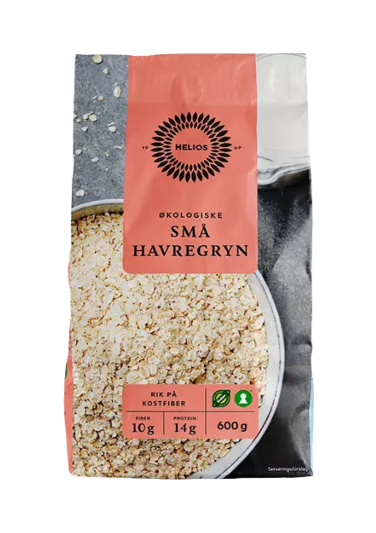 Havregryn små & lettkokte økologisk