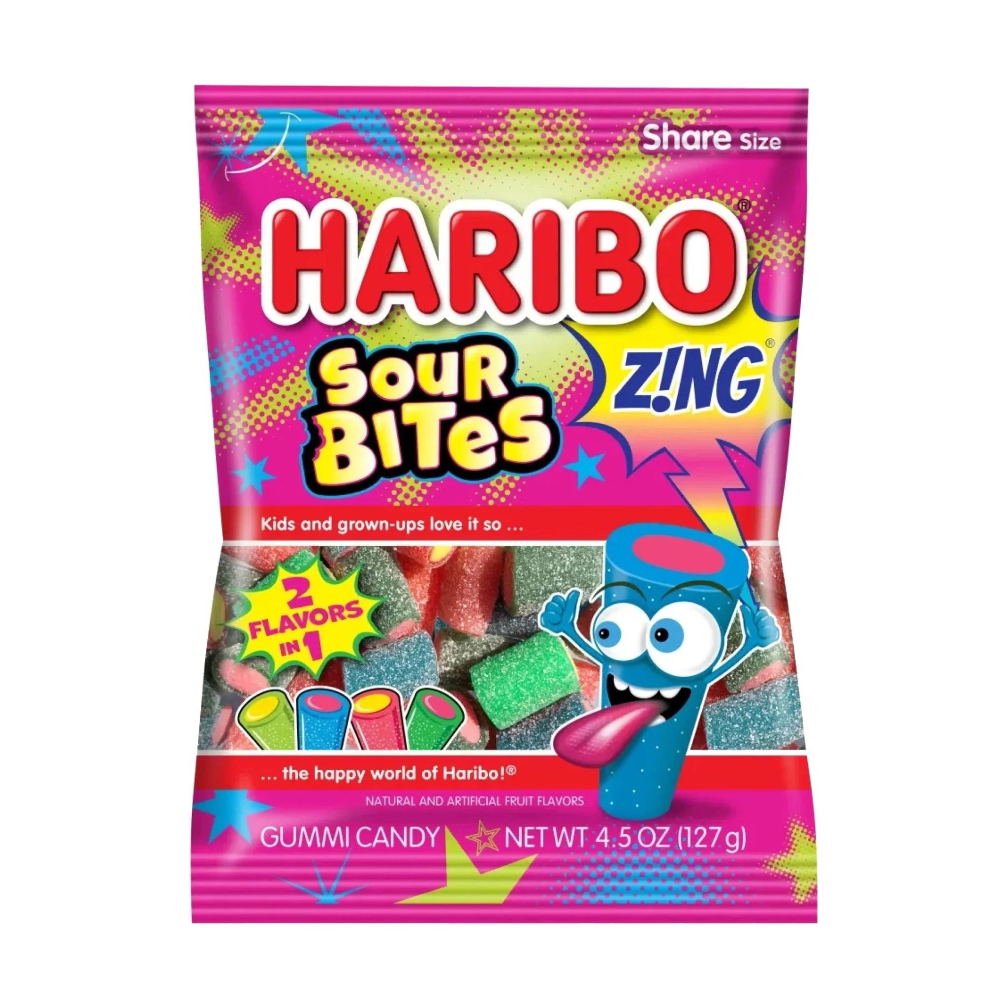 Haribo Zing Sour Bites 127 g