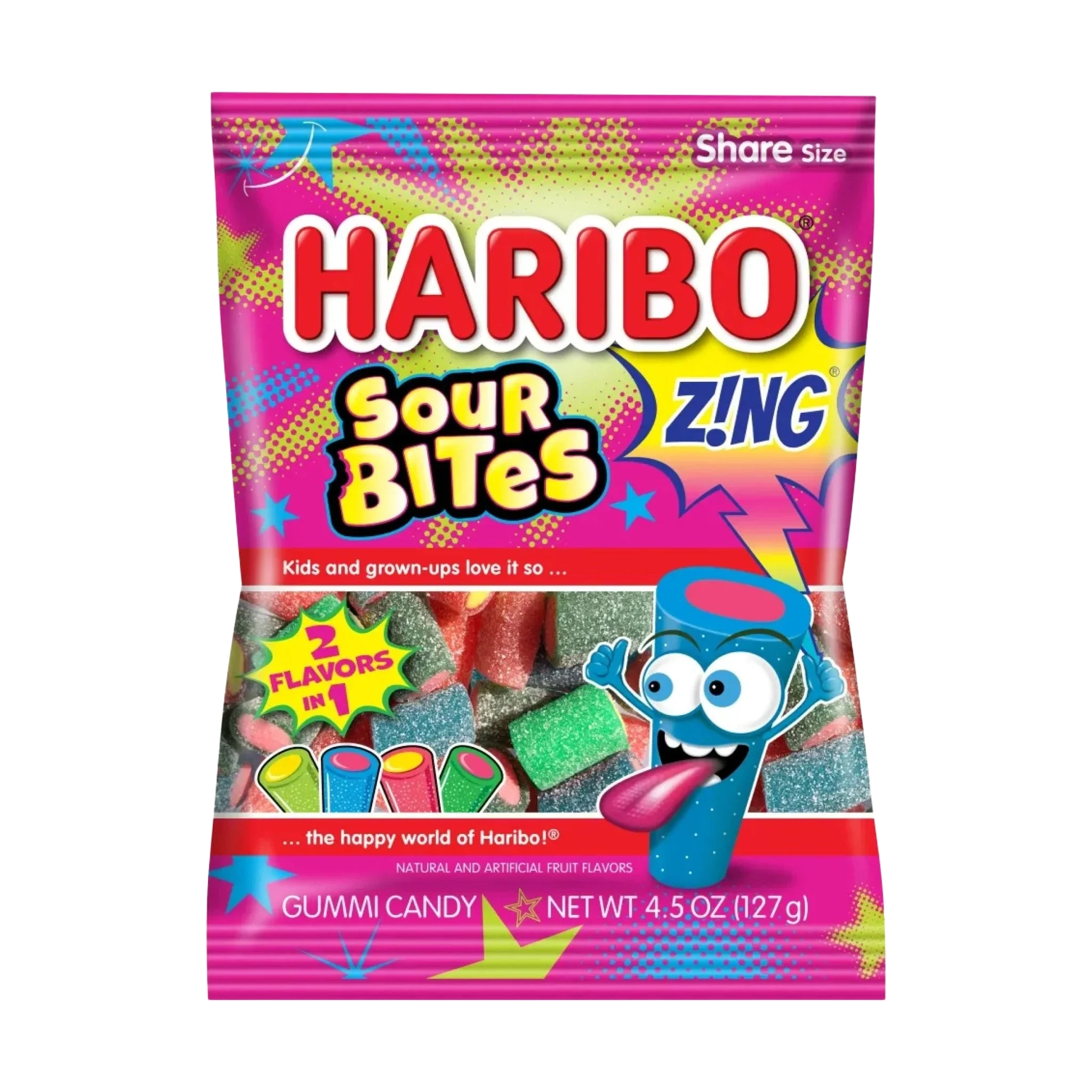 Haribo Zing Sour Bites 127 g