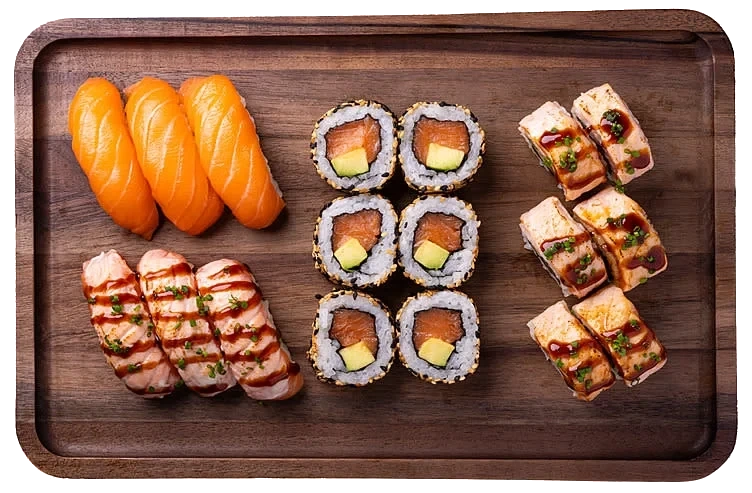 Aburi Laks Set 524g Sushi Take