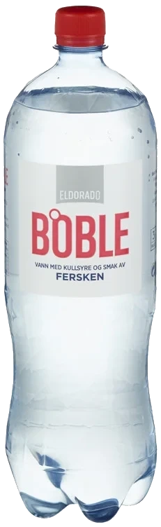 BOBLE VANN 1.5 l fersken Eldorado