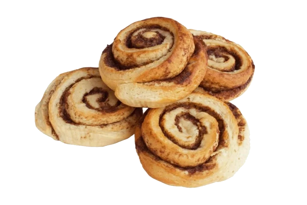 Økologiske spelt-kanelsnurrer