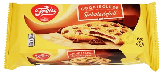 Cookieglede Sjokoladefyll 156g