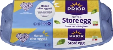 Egg 10stk Lxl Frittgående 68-85g
