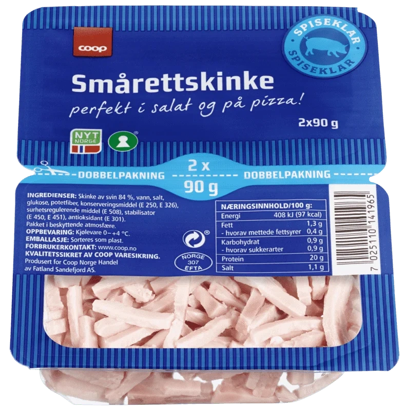 Coop Smårettskinke 180g