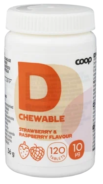 Vitamin D 10ug Chewable