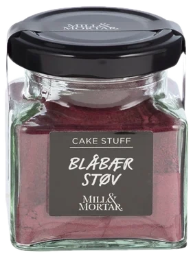 Kakestøv Blåbær 40g Mill & Mortar