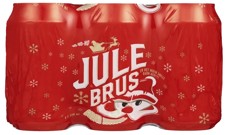 Julebrus 0,33lx6 boks