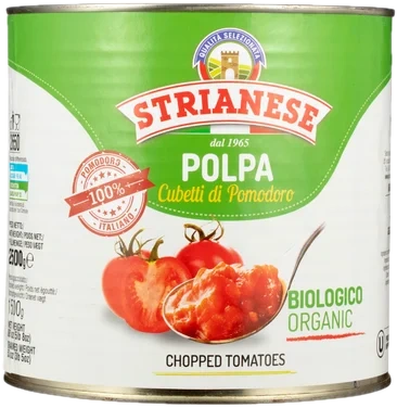 Hermetiske tomater fra Italia økologisk 2,55kg
