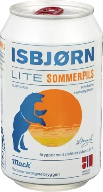 Mack Isbjørn Lite Sommerpils 0,33l boks