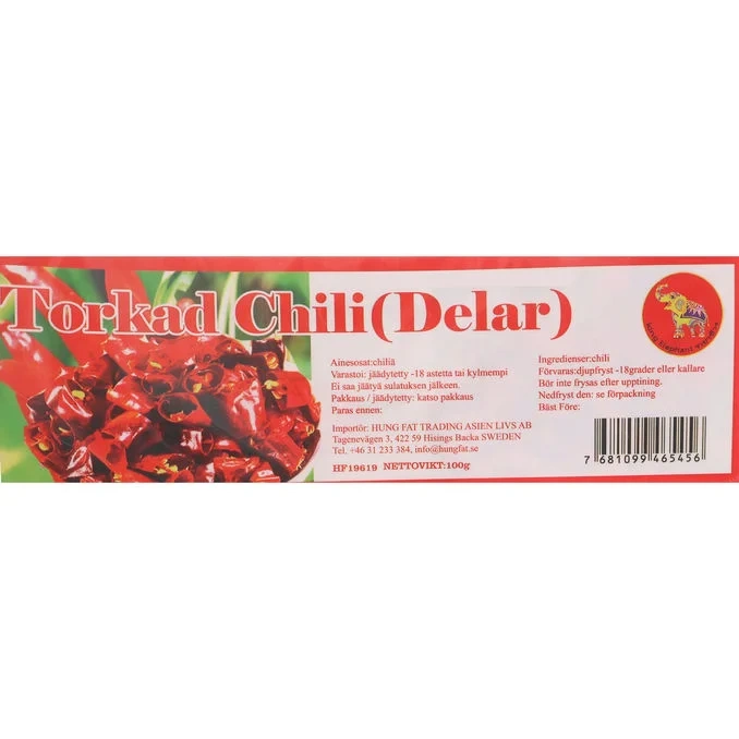 Torkad Chili