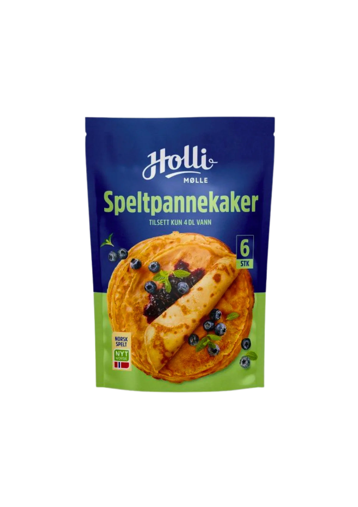 Speltpannekaker 200g, Holli Mølle