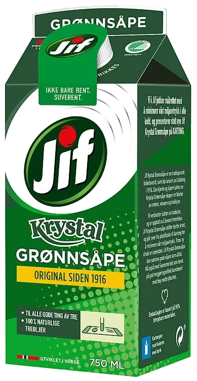 Krystal Grønnsåpe Original 750ml Jif