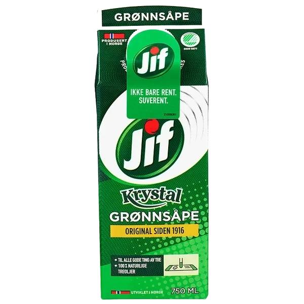Krystal Grønnsåpe Original 750ml Jif