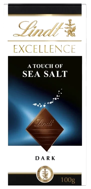 Lindt Excellence Seasalt Dark 100g