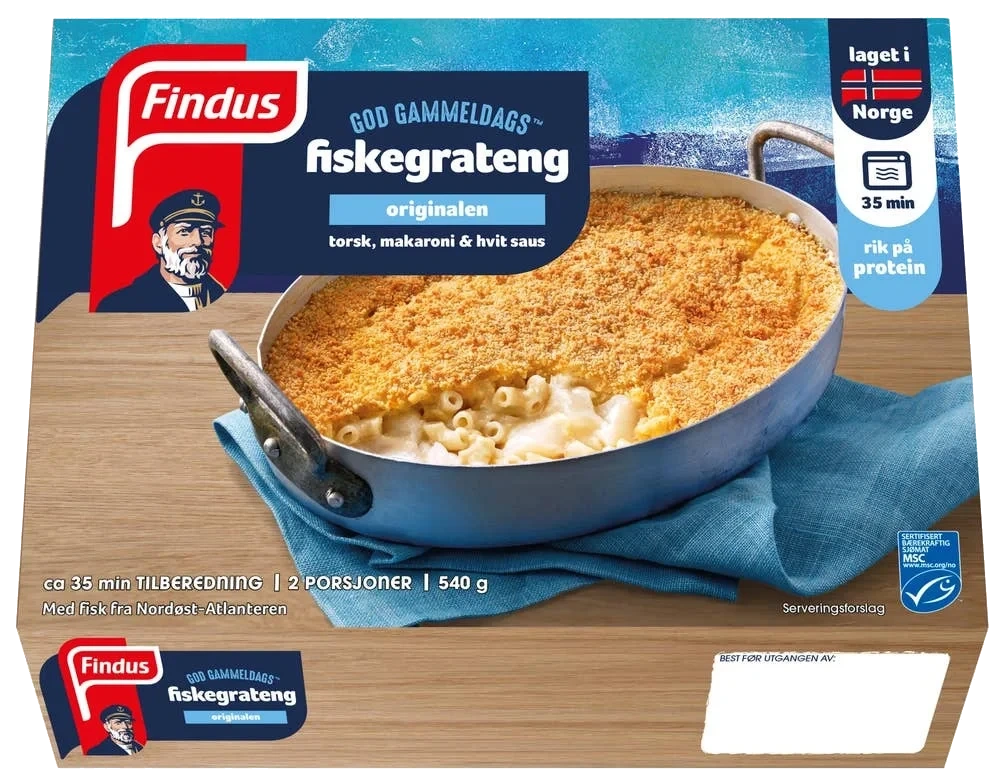 God gammeldags fiskegrateng