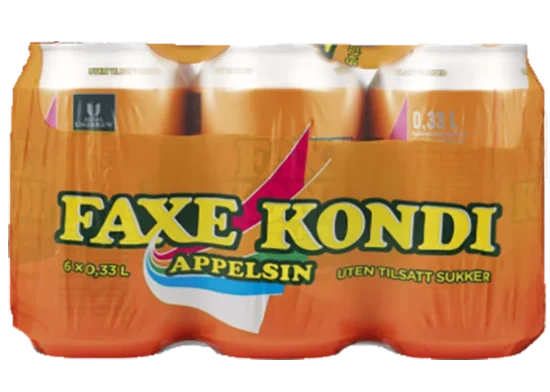 Faxe Kondi Appelsin 6pk