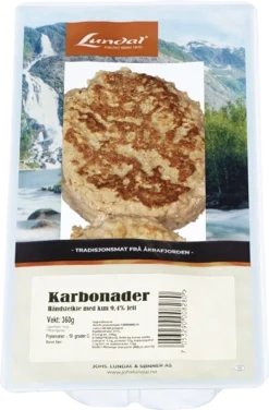 Karbonader 360g Frys Lundal