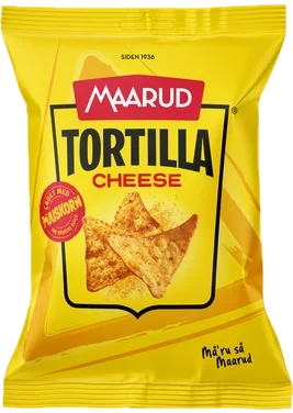 Tortillachips Cheese 45g Maarud