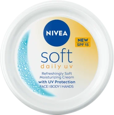 Nivea Soft Daily Uv Spf15,100ml