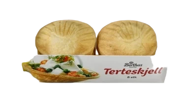 Terteskjell 8stk 210g Berthas