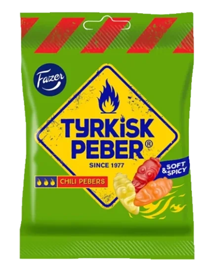 Tyrkisk Pepper Soft & Spicy 120g