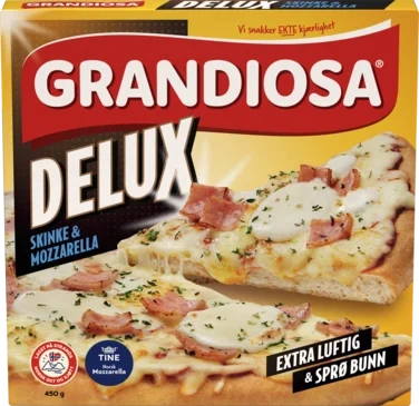 Grandiosa Delux Skinke & Mozzarella 450g