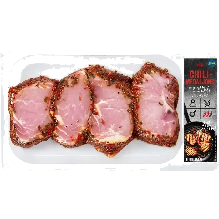 Chilimedaljong 300g ICA
