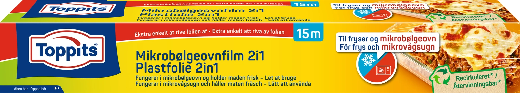 Plastfolie 2 in 1