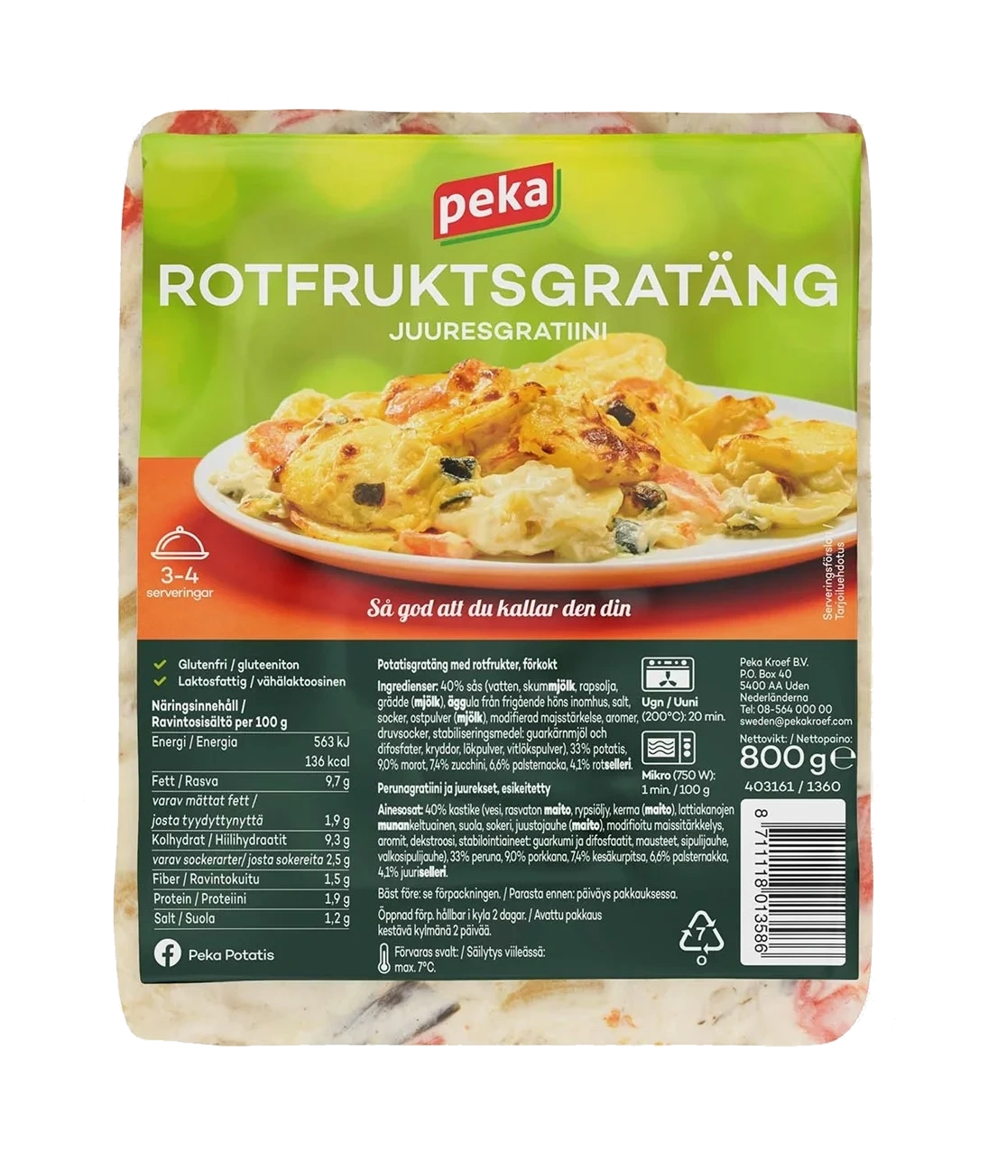 Rotfruktsgratäng