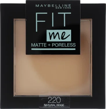 Maybelline New York Fit Me Matte & Poreless Powder 220 Natural Beige